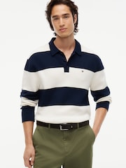 Tommy Hilfiger Denton Square Buckle Suede Belt - Image 6 of 6