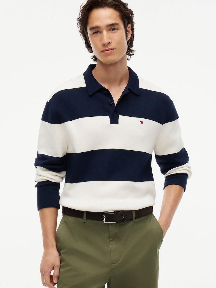 Tommy Hilfiger Denton Square Buckle Suede Belt - Image 6 of 6