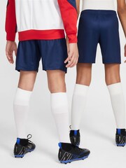 Nike Blue Jr. PSG 24/25 Home Stadium Football Shorts - Image 2 of 8