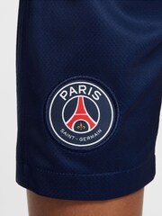 Nike Blue Jr. PSG 24/25 Home Stadium Football Shorts - Image 8 of 8