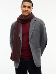 Tommy Hilfiger Red Flag Scarf With Cashmere - Image 1 of 4