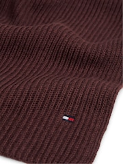 Tommy Hilfiger Red Flag Scarf With Cashmere - Image 3 of 4