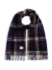 Tommy Hilfiger Black Pure Wool Scarf - Image 1 of 3