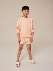 Orange Apricot Crew Sweatshirt Top (3-16yrs) - Image 2 of 8