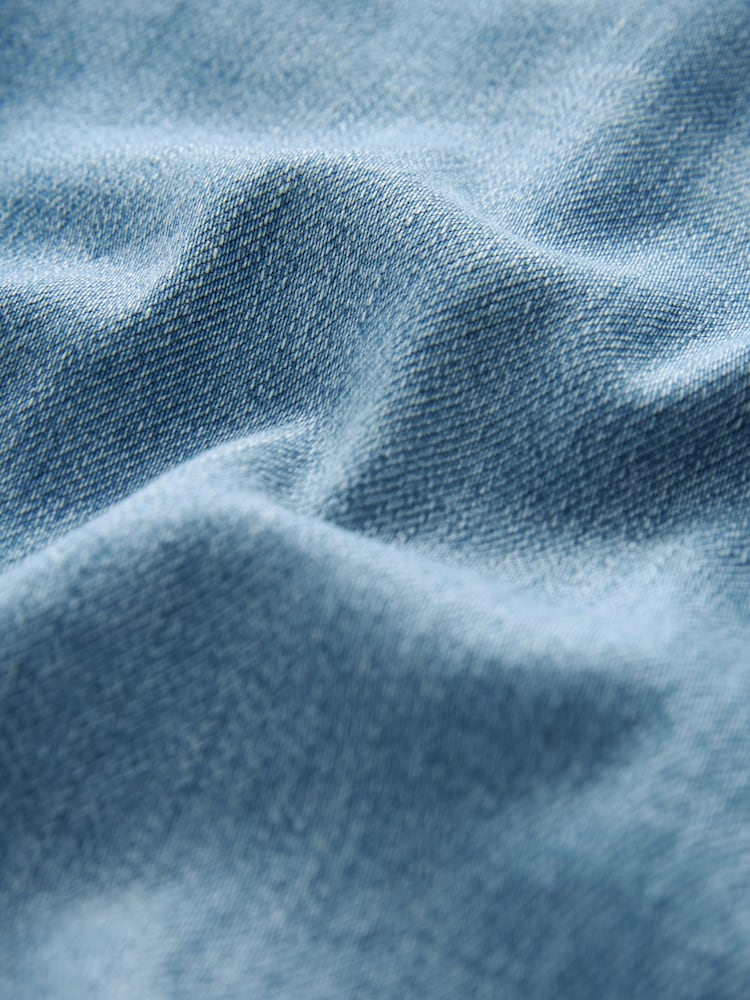 Mid Blue Denim Super Soft Skinny Hourglass Jeans - Image 6 of 6