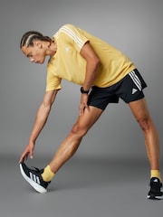 adidas Black Own The Run 2-In-1 Shorts - Image 5 of 10