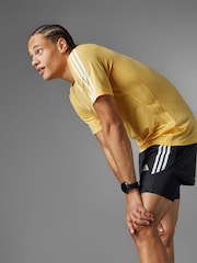 adidas Black Own The Run 2-In-1 Shorts - Image 6 of 10
