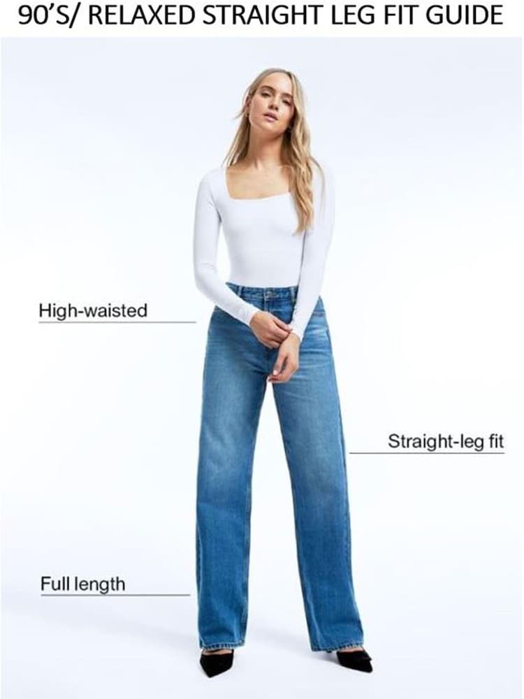 River Island Cream High Rise Relaxed Straight Jeans - Image 5 of 5 River Island Cream High Rise Relaxed Straight Jeans - Image 5 of 5