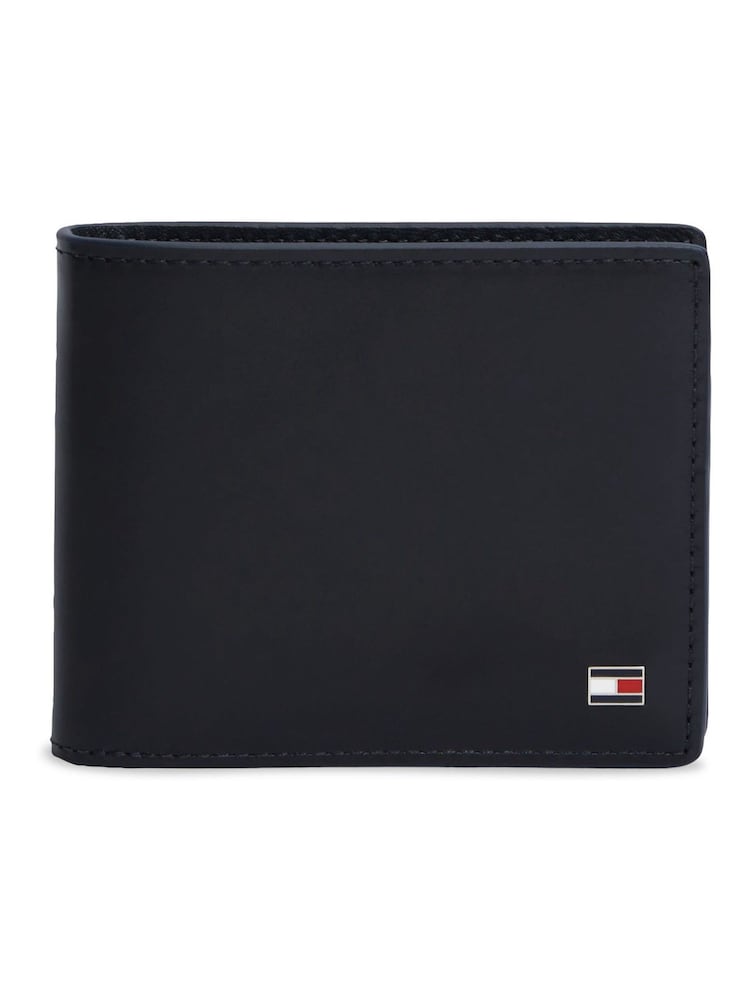 Tommy Hilfiger Blue Leather Credit Card Wallet And Key Fob Gift Set - Image 4 of 4 Tommy Hilfiger Blue Leather Credit Card Wallet And Key Fob Gift Set - Image 4 of 4