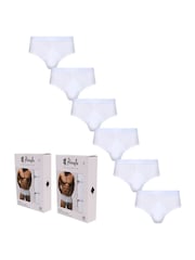 Pringle White High Cut Briefs - Image 1 of 3