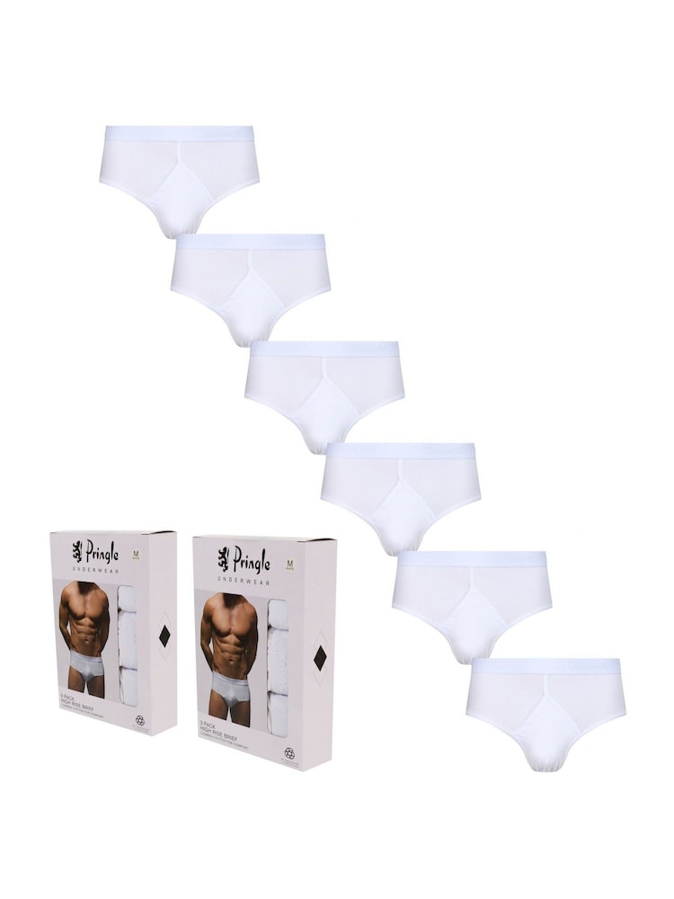 Pringle White High Cut Briefs - Image 1 of 3