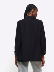 River Island Black Tailored Blazer - Image 2 of 4