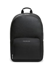 Tommy Hilfiger Black Metallic Logo Dome Backpack - Image 1 of 5