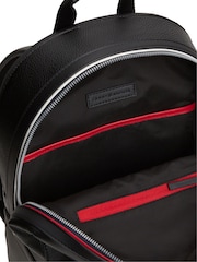 Tommy Hilfiger Black Metallic Logo Dome Backpack - Image 3 of 5