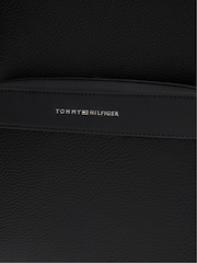 Tommy Hilfiger Black Metallic Logo Dome Backpack - Image 4 of 5