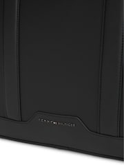 Tommy Hilfiger Black Textured Global Stripe Laptop Bag - Image 5 of 5
