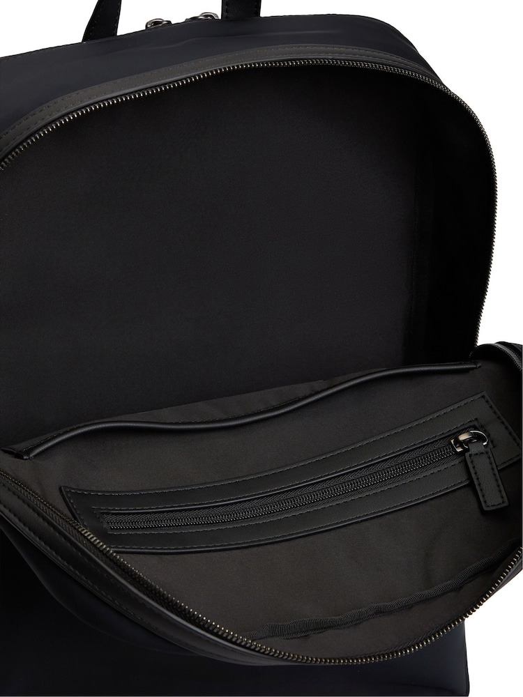 Tommy Hilfiger Black Tech Backpack - Image 5 of 5 Tommy Hilfiger Black Tech Backpack - Image 5 of 5