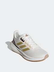 adidas White Runfalcon 3.0 Trainers - Image 3 of 8