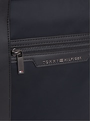 Tommy Hilfiger Black Zip Pocket Textile Laptop Bag - Image 3 of 5