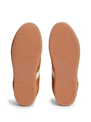 Tommy Hilfiger Orange Suede Vintage Low Profile Trainers - Image 6 of 6