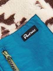 Penfield Brown Mens Winter Geo Mattawa Fleece Jacket - Image 8 of 8