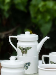 Portmeirion White Botanic Garden Harmony Tea For One - Image 1 of 4