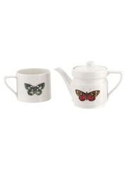Portmeirion White Botanic Garden Harmony Tea For One - Image 4 of 4