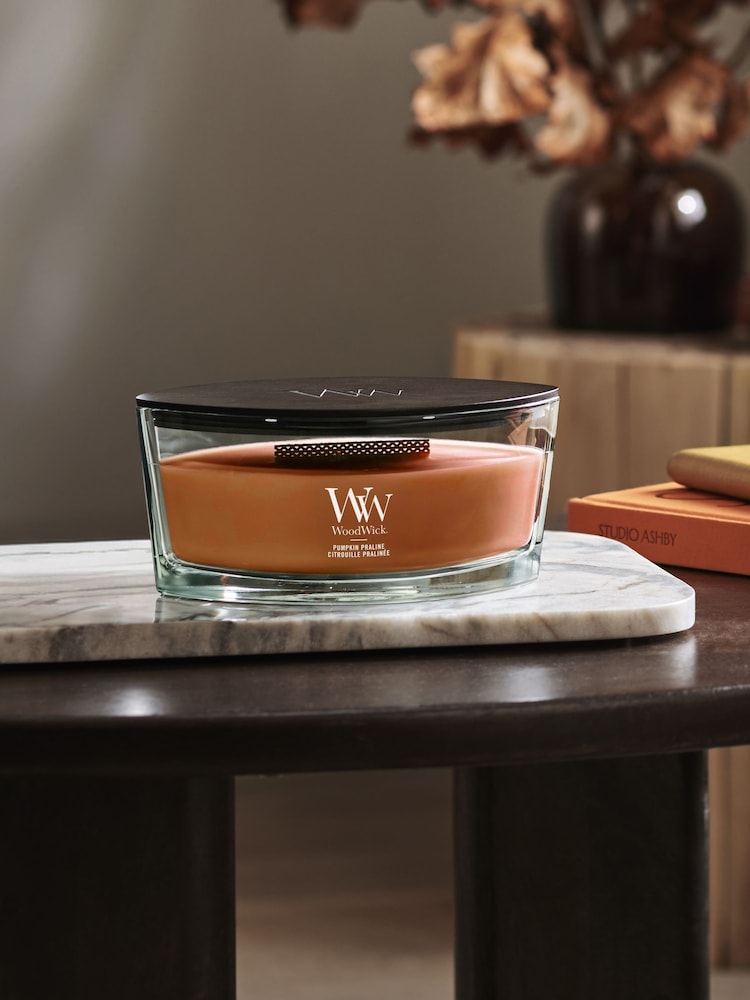Woodwick Orange Ellipse Candle - Image 1 of 3 Woodwick Orange Ellipse Candle - Image 1 of 3
