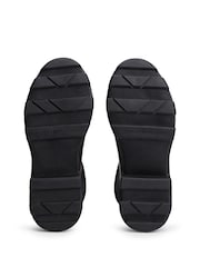 Tommy Hilfiger Black Monogram Cleat Rain Boots - Image 6 of 6