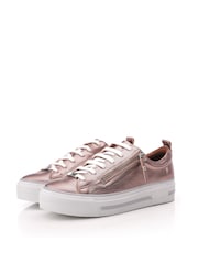 Moda in Pelle Filician Zip & Lace Chunky Slab Sole Trainers - Image 2 of 4