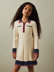 فستان قصير مضلع من Reiss Annie - Image 3 of 5