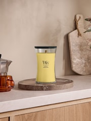 Woodwick Cream Medium Hourglass 1 Wick Large Candle - Image 2 of 4