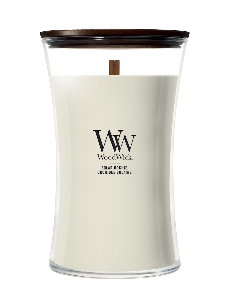Woodwick Cream Medium Hourglass 1 Wick Large Candle - Image 4 of 4 Woodwick Cream Medium Hourglass 1 Wick Large Candle - Image 4 of 4