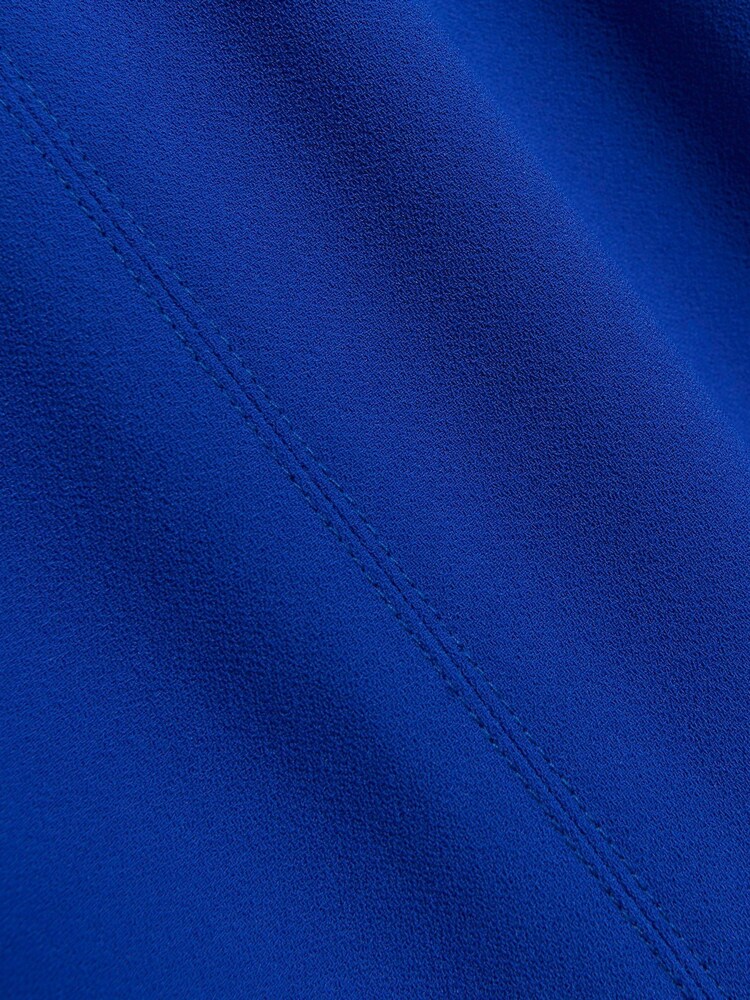 River Island Blue Triple Pleat Wide Leg Trousers - Image 5 of 5 River Island Blue Triple Pleat Wide Leg Trousers - Image 5 of 5