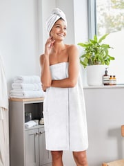 White Towel Wrap - Image 1 of 3