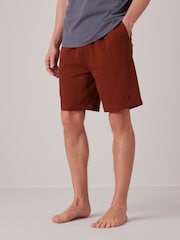 Terracota Red Lightweight Shorts - Image 1 of 9