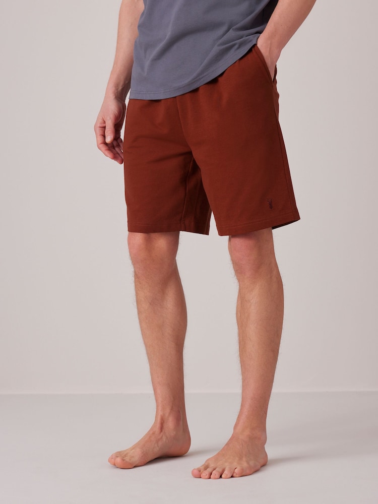 Terracota Red Lightweight Shorts - Image 1 of 9