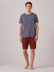 Terracota Red Lightweight Shorts - Image 2 of 9
