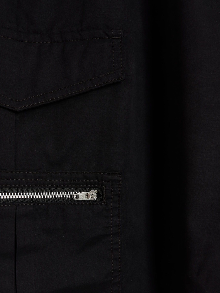 River Island Black Pocketed Denim Pencil Skirt - Image 4 of 4 River Island Black Pocketed Denim Pencil Skirt - Image 4 of 4