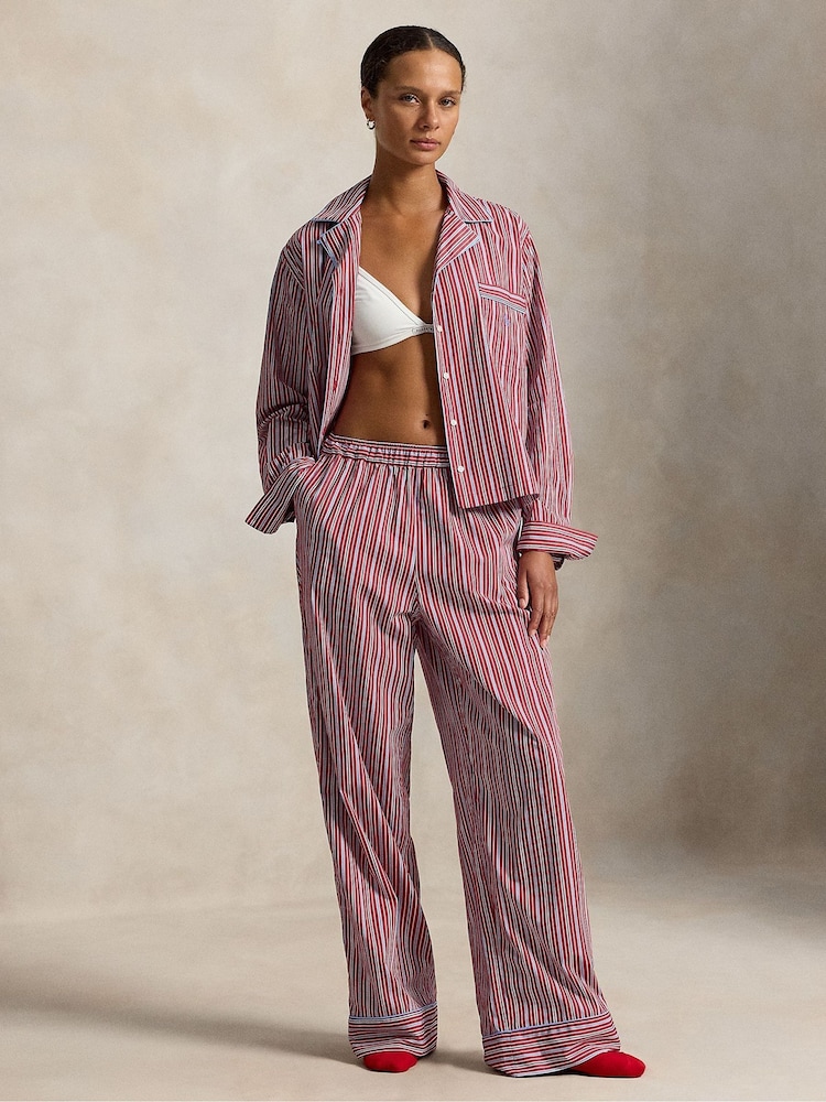 Polo Ralph Lauren Cotton Long Sleeve Pyjamas Set - 4의 이미지 1