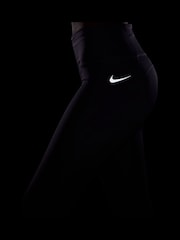 Nike Purple Fast Mid Rise Crop Running Leggings - Image 10 of 10