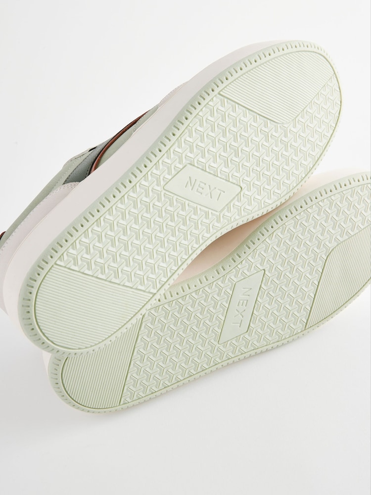 zelena - Forever Comfort® Panelled Retro na vezalke; z vezalkami Superge - Slika 5 iz 5 zelena - Forever Comfort® Panelled Retro na vezalke; z vezalkami Superge - Slika 5 iz 5
