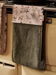 Sophie Allport Pink Autumn Forage Roller Hand Towel - Image 1 of 2