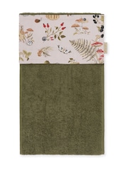 Sophie Allport Pink Autumn Forage Roller Hand Towel - Image 2 of 2