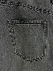 River Island Black High Rise Relaxed Straight Jeans - Image 4 of 5