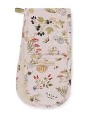 Sophie Allport Pink Autumn Forage Double Oven Glove - Image 2 of 2