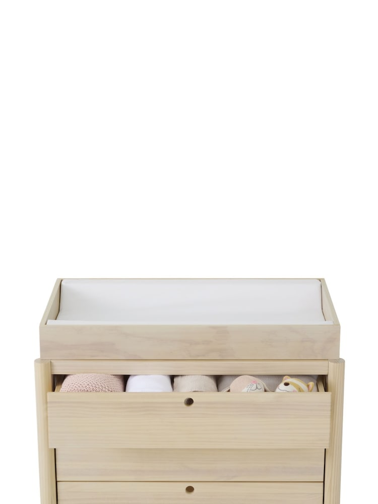 Gaia Baby Desert Sage  Natural Ash Eos Nursery Dresser Changer - Image 6 of 6
