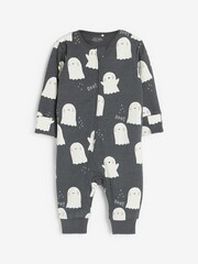 Halloween Glow In Dark Print Baby 2 Pack Footless Sleepsuits (0mths-2yrs) - Image 2 of 10