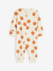 Halloween Glow In Dark Print Baby 2 Pack Footless Sleepsuits (0mths-2yrs) - Image 4 of 10