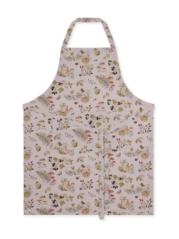 Sophie Allport Pink Autumn Forage Apron - Image 2 of 2 Sophie Allport Pink Autumn Forage Apron - Image 2 of 2